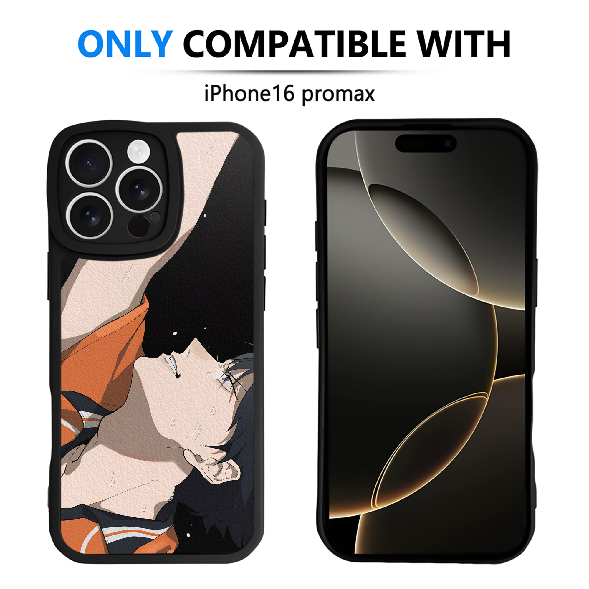 （画像用） ハイキュー!! Haikyu!! 【iPhone 16シリーズ対応】シリコンスマホケース（レザー調） 材質：シリコン